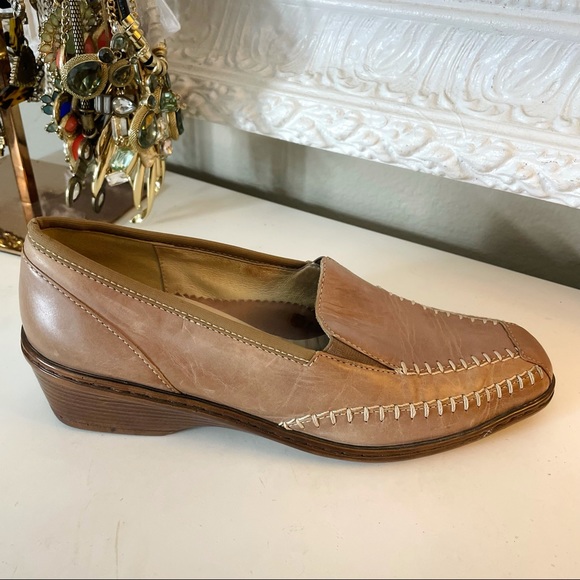 Ara Luftpolster leather loafer flats - Picture 1 of 8